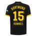 Günstige Borussia Dortmund Mats Hummels #15 Auswärts Fussballtrikot 2023-24 Kurzarm
